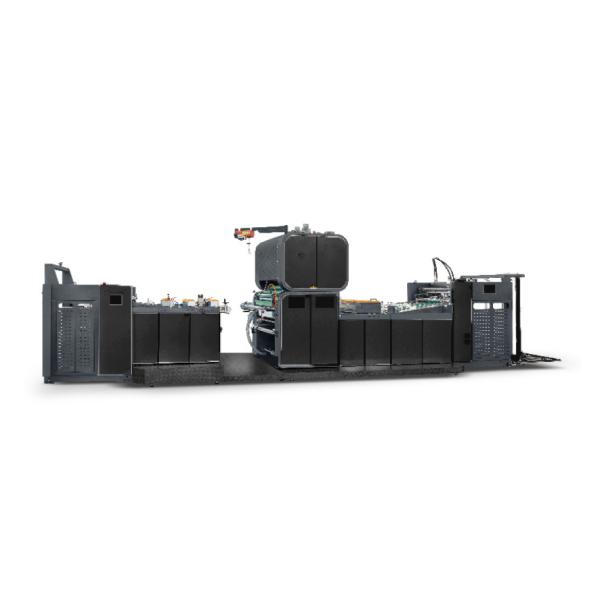 500g/㎡ Thickness Automatic Paper Lamination Machine 300*350mm With Disc Knife