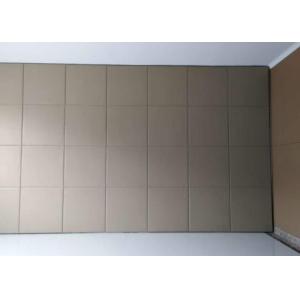 Sponge Leather Acoustic Flexible Office Partition Walls / Aluminium Frame