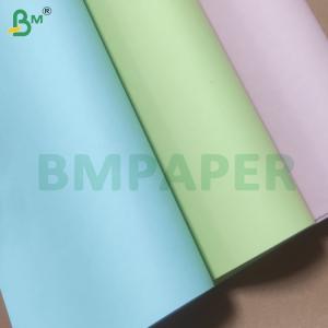80gsm 44cm*4800m CFB Carbonless Copy Paper Rolls Clear Images