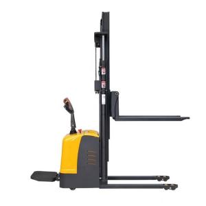 1000kg Self Loading Stacker Electric Stacker Self Lifting Forklift