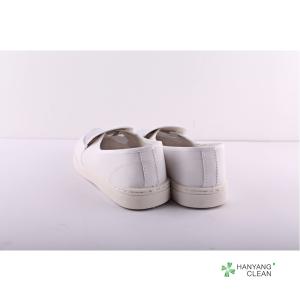 White PVC leather esd mesh shoes safety shoes antistatic cleanroom shoes for