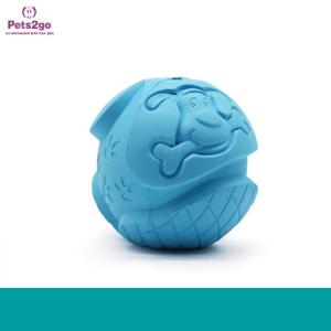 Customized Pets2go 72mm Pet Rubber Ball For Cat Dog
