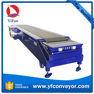 China 20ft Container Loading and Unloading Telescopic Belt Conveyor on sale