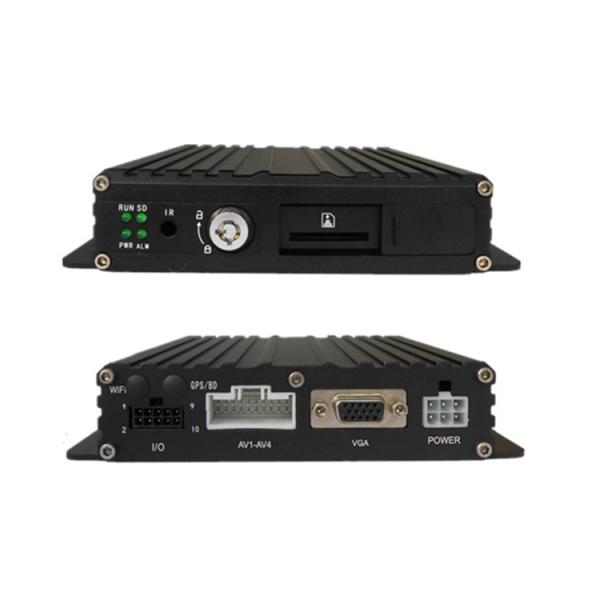 Digital Realtime 4 Channel Car DVR Recorder H . 264 720P Mobile Wide Voltage