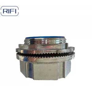 Water Proof Silver IMC Electrical Tubing For Conduit Zinc Threaded Hub