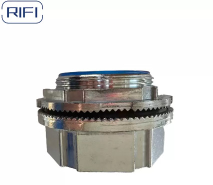 Water Proof Silver IMC Electrical Tubing For Conduit Zinc Threaded Hub