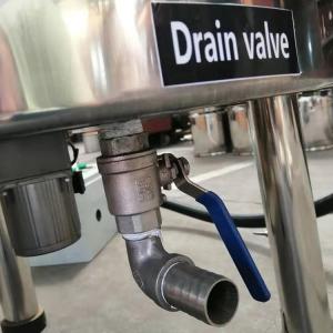 500L No Rust stainless steel pasteurizer Machine With Advanced Technology