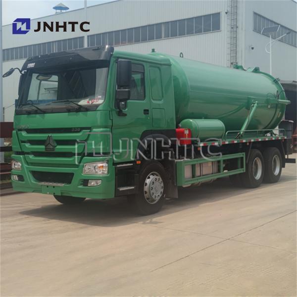 Buy Sewage Truck HOWO Heavy Duty 6 Wheels 10cbm Sewage Suction Sewage Truck at wholesale prices