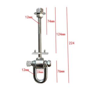 Swing Buckle With Ring Bolt Hook Swing Accessories
