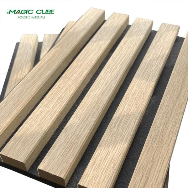 Buy Modern Soundproof Wood Acoustic Panels for Interior Building Materials at wholesale prices