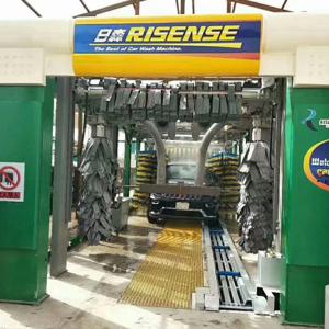 Car Tunnel Wash Equipment With 1 Rollover 1 Minute 12 Seconds Washing Time