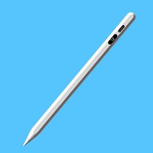 China Aluminum Silicone Tablet Stylus Pencil Column No Delay Stylus Pen For Ipad on sale