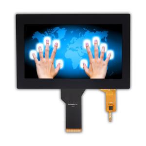 7in 24 Bit RGB TFT LCD Monitor Truly Color Rohs 200cd/m2