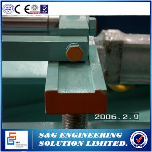 3 Tons Rolling Shutter Strip Forming Machine 180mm Width With PLC Control