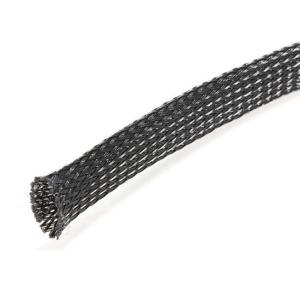 Flame Resistant PET Expandable Braided Sleeving High Strength Smooth Surface