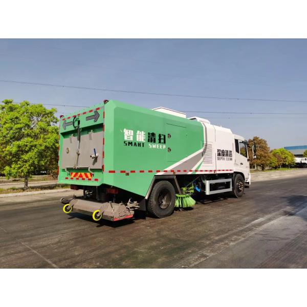 Pure Electric Road Sweeper With High-pressure Water Flushing Function for Airport Road Cleaning