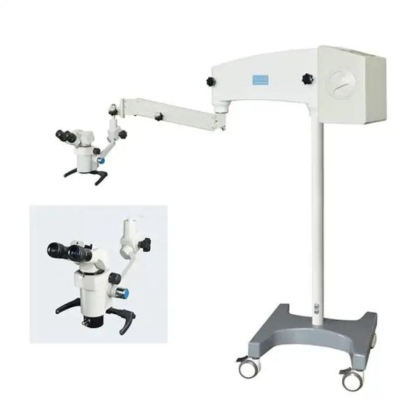 3D Dental Equipment Operation Microscope Binocular LED Light ENT Surgical Dental