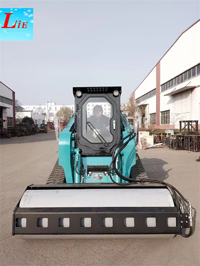 Buy China skid steer loader vibratory roller attachments skid steer compactor attachments at wholesale prices