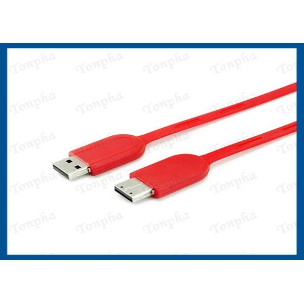 Promotional Thin Wristband Flash Drive Convenient Carrying Silicone Material