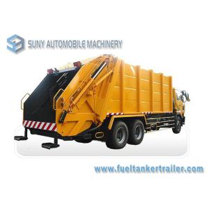China 8000kg / 16M3 Load Waste Collection Truck Diesel Q235 Tank DONGFENG on sale