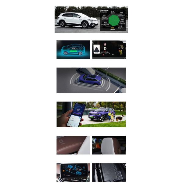 VWID.6 2023 7 Seats 617KM Long Range 555KM CLTC Range Curb Weight 1960 Max Speed 160