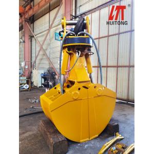 Jcb8014 Excavator Hydraulic Clamshell Grab Bucket Loading Unloading Materials
