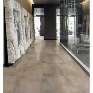 China 2 Cm Thick Cement Look Porcelain Tile / 600 By 600 Floor Tiles Easy Maintenance on sale