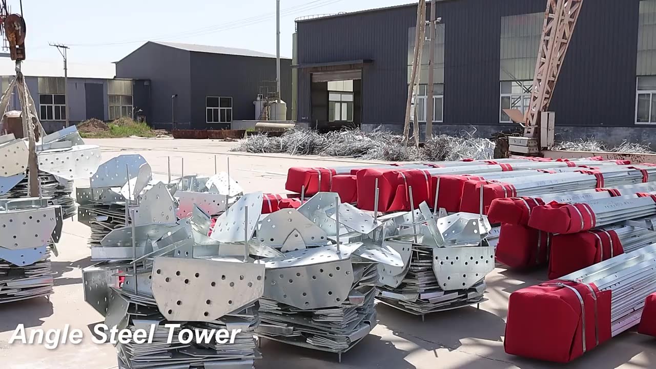 Buy 20m 30m 40m 50m 60m 80m communication lattice 3 legged galvanized steel tube telecommunication tower at wholesale prices