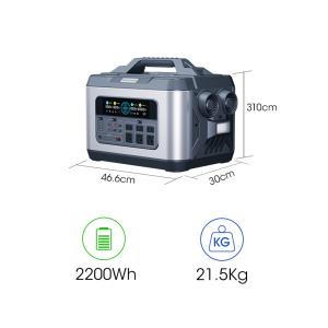 Rechargeable Outdoor Mobile Power Supply 300000mAh For Camping