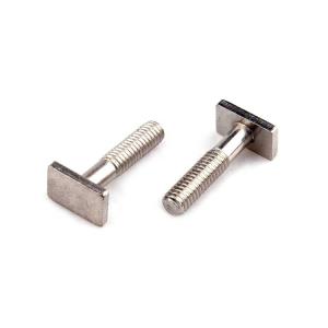Stainless Steel 304 T Shaped Screw with Cuboid Head