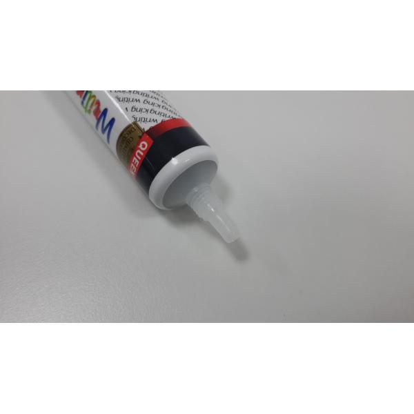 Aluminum Barrier Laminated Cosmetic Plastic Tube Pointed Bullet Shoulder Shape 250 Mm Wall Thickness