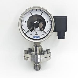 Quality PGS23.100 Bourdon Tube Pressure Gauge SS316 Single / Double Scale Pressure Gauge for sale