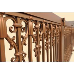 Trackless Aluminium Alloy Telescopic Sliding Gate With EMO Button