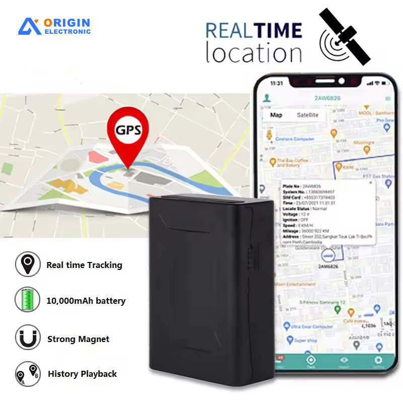 Quality Portable Car GPS Locator Real Time Updates Waterproof Wireless Magnetic GPS Tracker car gps locator for sale