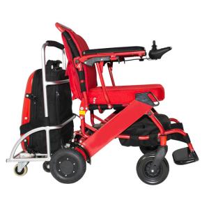 Ultra Light Classic Foldable Electric Wheelchair With Aluminum Alloy