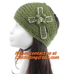 Best Winter Adult Children Warm Crochet Headbands Knitted Headbands Headwraps