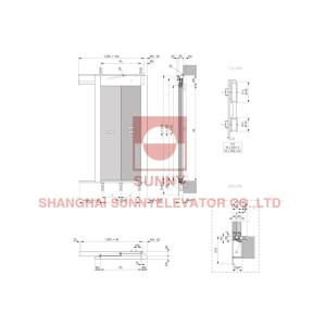 Fermator Type Sliding Door Operator With 48 Mm Diam Concentric Wheels