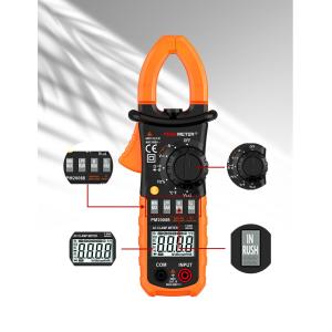 AC Digital CLamp Meter With Auto And Manual Range，Ammeter , Voltmeter , Ohmmeter