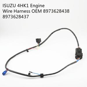 EexcavaStart ISUZU 4HK1 Engine Wire Harness OEM 8973628438 8973628437