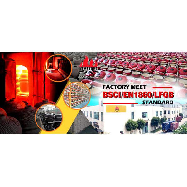 BBQ Outdoor Charcoal Smoker Easy Camping Fishing Mini Auplex Kamado 12inch Portable Ceramic Grill