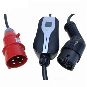 China SAE J1772 Type 1 Portable Level 2 EV Charger EVSE Switchable With CEE Plug on sale