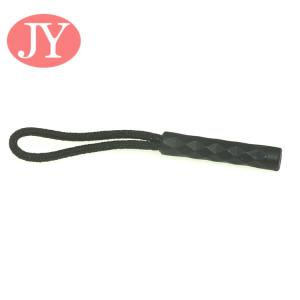 Jiayang zipper pull tab TPU Silicon paracord customized TPU zipper puller for
