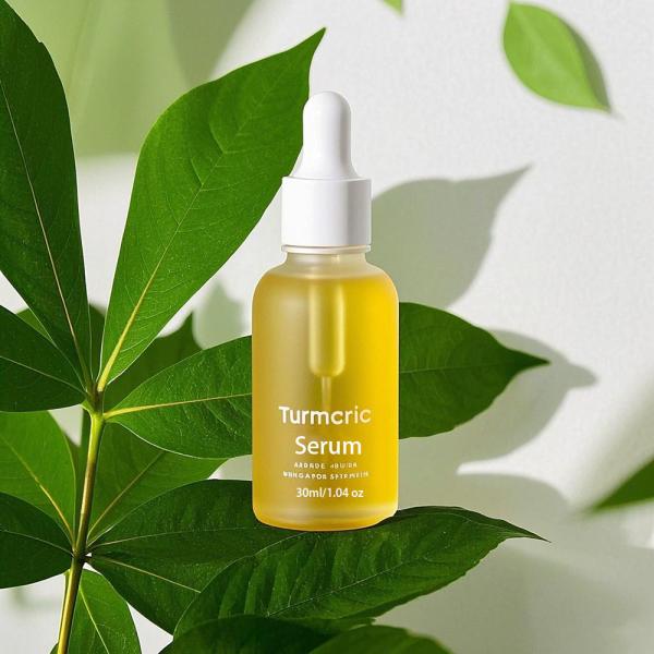 Turmeric Organic Anti Aging Face Oil Vitamin C Facial Whitening Serum Skin Care Product Lightening