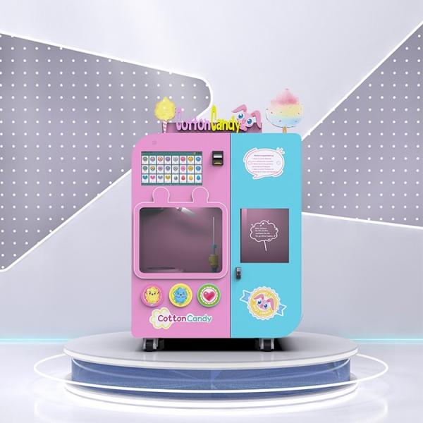 Buy 700W-2500W Robot Cotton Candy Vending Machine 350Kg Wireless Remote at wholesale prices