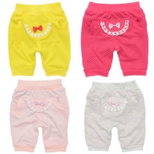 Lovely polka dot kids girl's harem three-quarter pants 3/4 pants