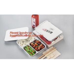 Popular household kitchen food packing aluminum foil container/pan/tray