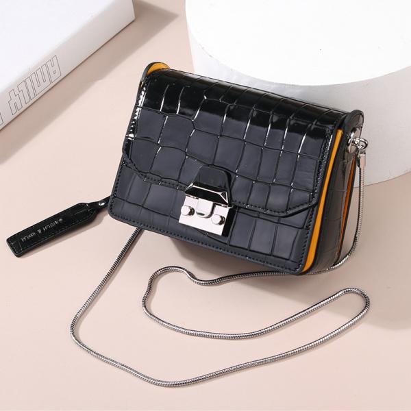 Women Real Leather Mini Shuolder Corssbdy Bag With Adjustable Strap