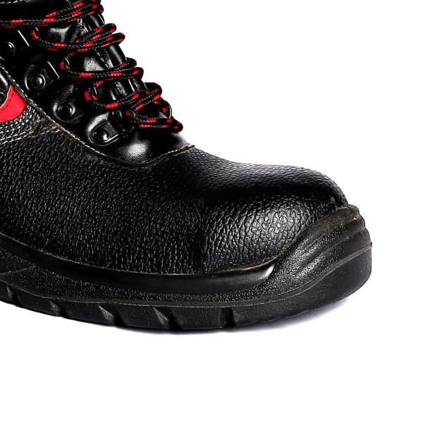 OEM Genuine Leather Upper Toe Type Steel and Nylon Fabric Gusset for Your Requirements Safety Boots