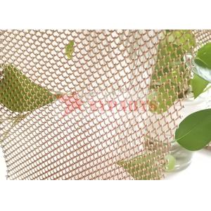 Decorative Drapery Fabric Metal Mesh Curtains
