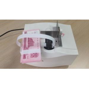 30mm selt-welding opp or paper tape automatic banknote binding machine